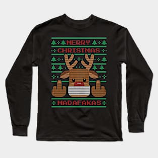 Merry Christmas - Madafakas Long Sleeve T-Shirt